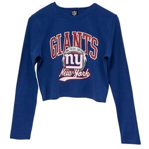 NFL Team Apparel New York Giants Long Sleeve T-Shirt -D